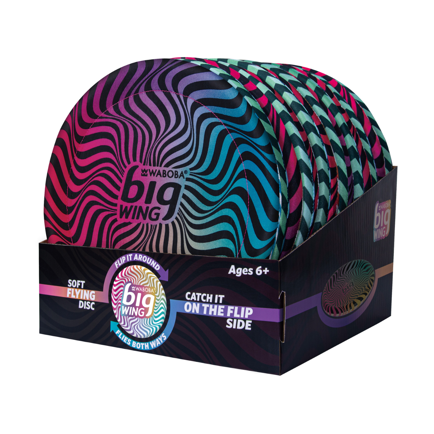 Waboba disco volador gigante Bigwing - diseño aleatorio