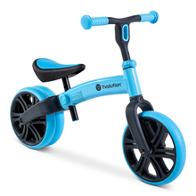 Yvolution bicicleta de balance Velo Junior azul, 18 meses a 4 años