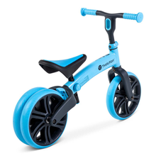 Yvolution bicicleta de balance Velo Junior azul, 18 meses a 4 años