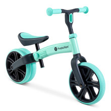 Yvolution bicicleta de balance Velo Junior verde, 18 meses a 4 años