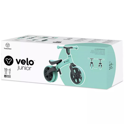 Yvolution bicicleta de balance Velo Junior verde, 18 meses a 4 años