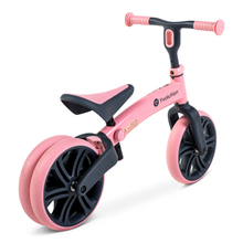 Yvolution bicicleta de balance Velo Junior rosa, 18 meses a 4 años
