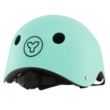 Yvolution casco de seguridad - talla S, color verde