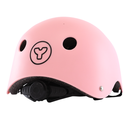 Yvolution casco de seguridad - talla S, color rosa