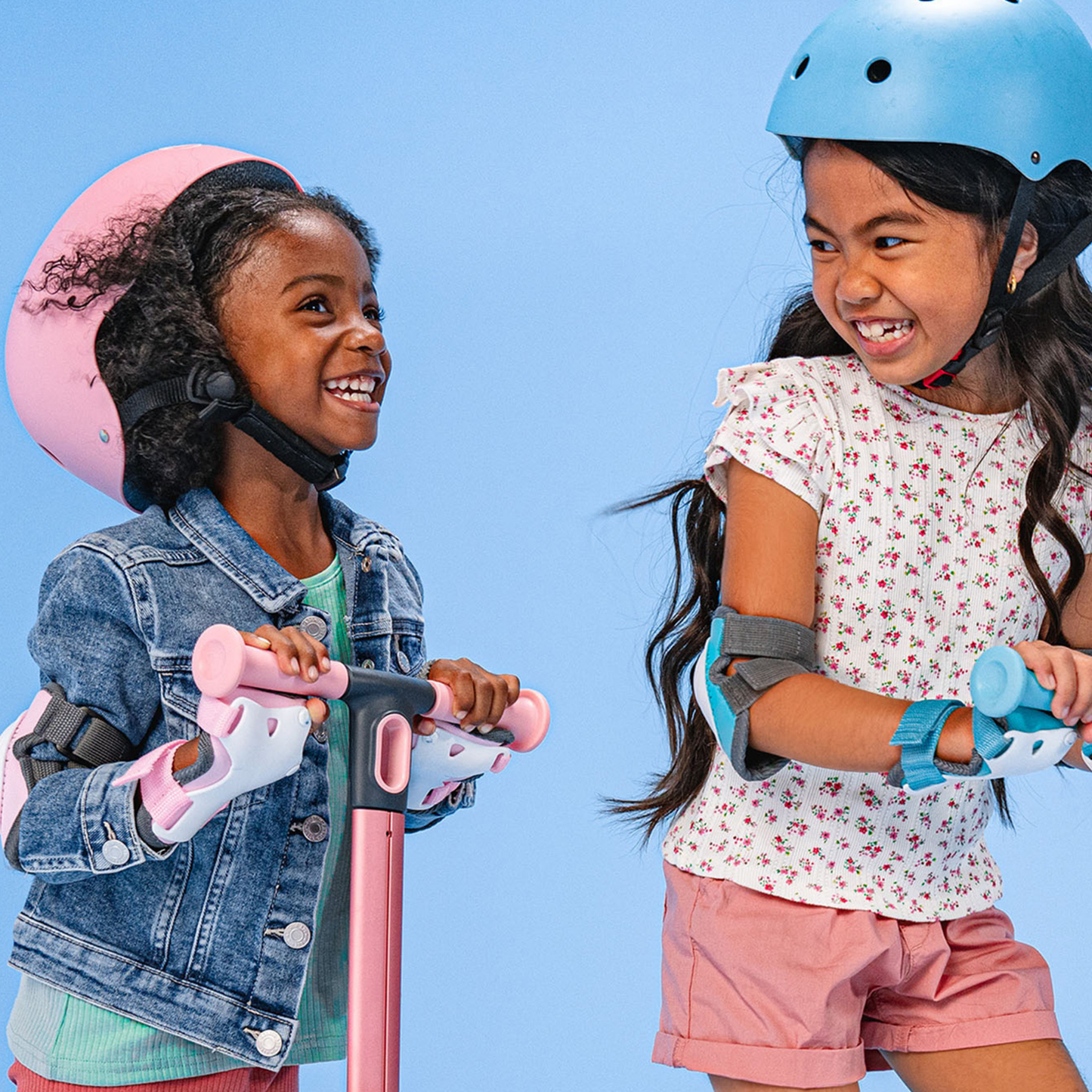 Yvolution casco de seguridad - talla S, color rosa