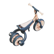 Yvolution triciclo y bicicleta de balance Velo Trike 2 en 1 color melón, 18 meses a 3 años