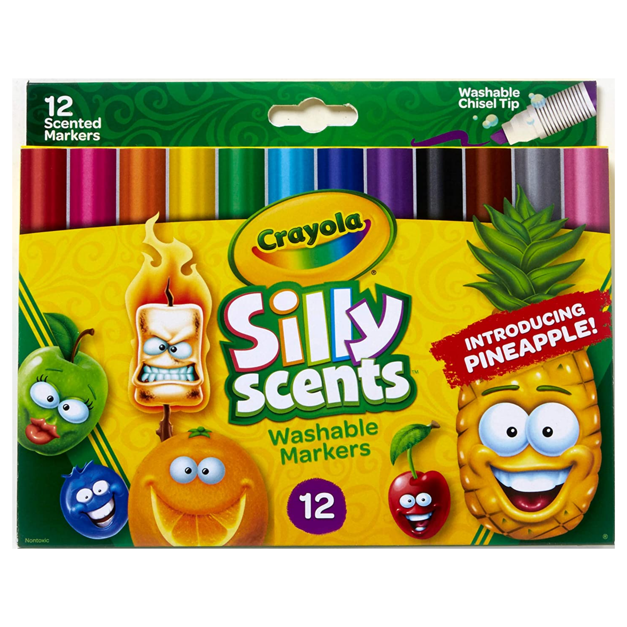 Crayola® crayones delgados Silly Scents 12 unidades