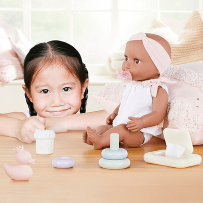 Set de cuidado para muñecos