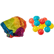 Juego de tela paracaídas