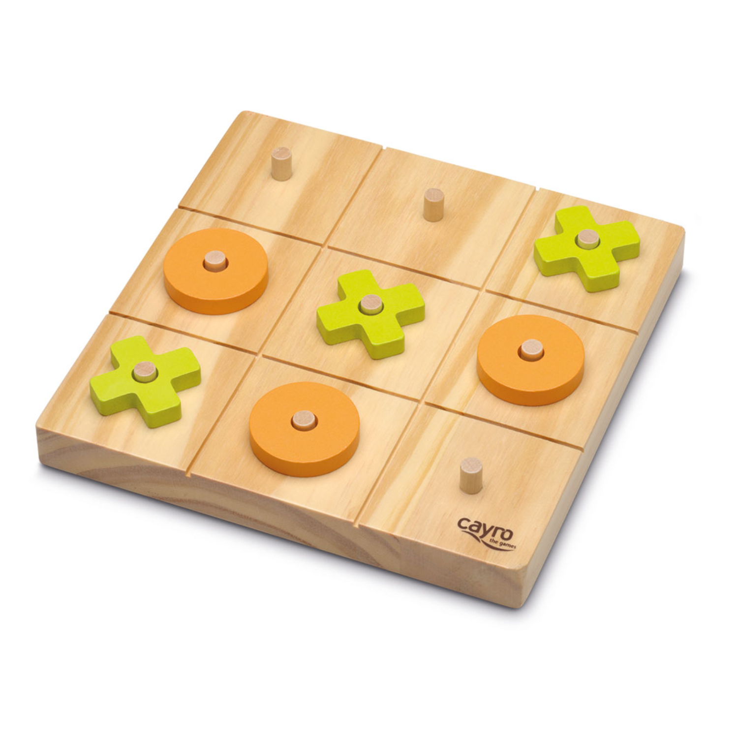 Tic Tac Toe michi de madera