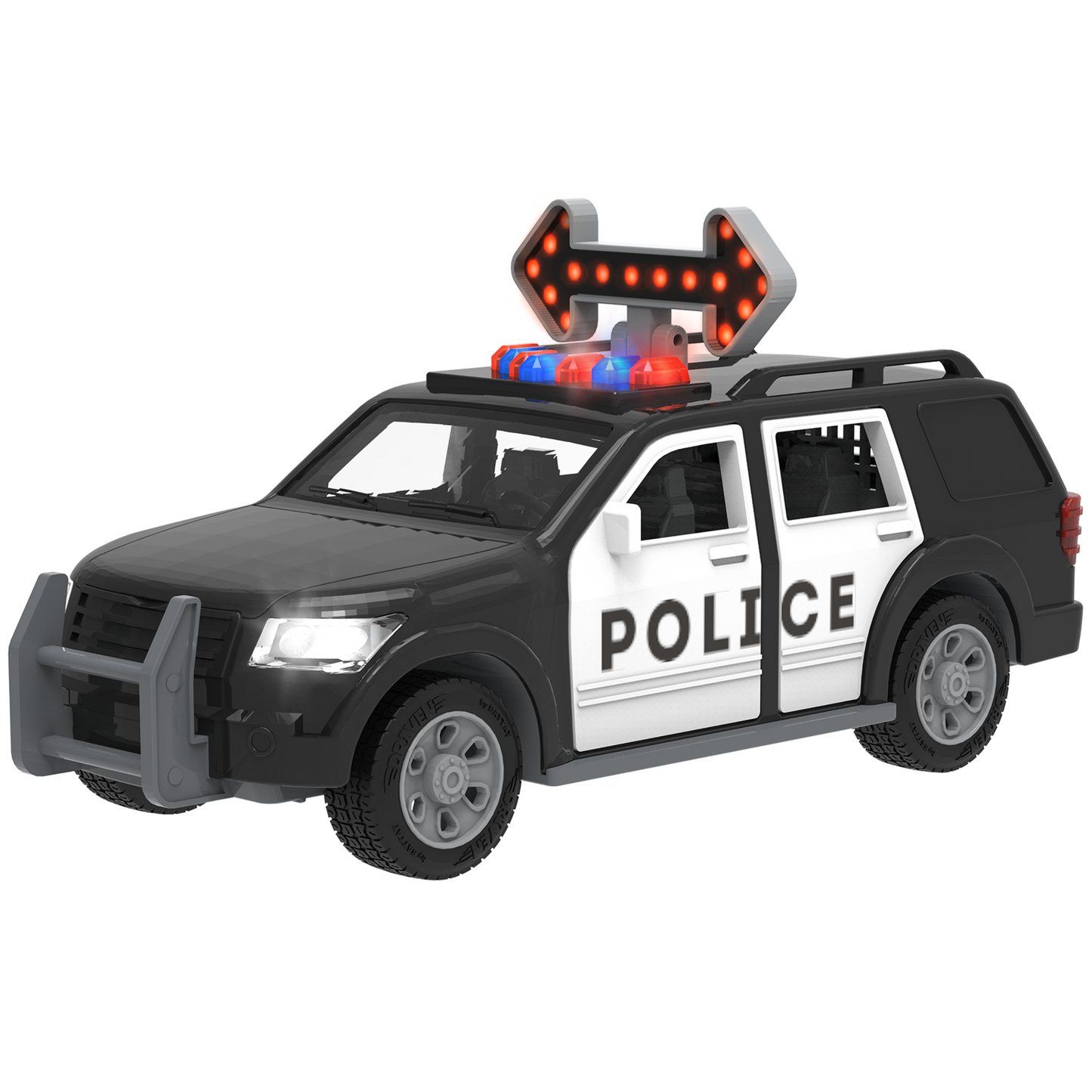 Auto de policia pequeño modelo nuevo