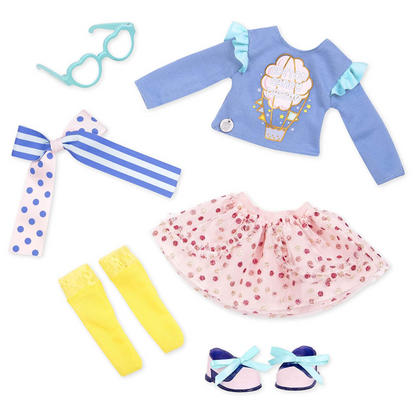 Outfit deluxe algodon de azúcar Glitter Girls
