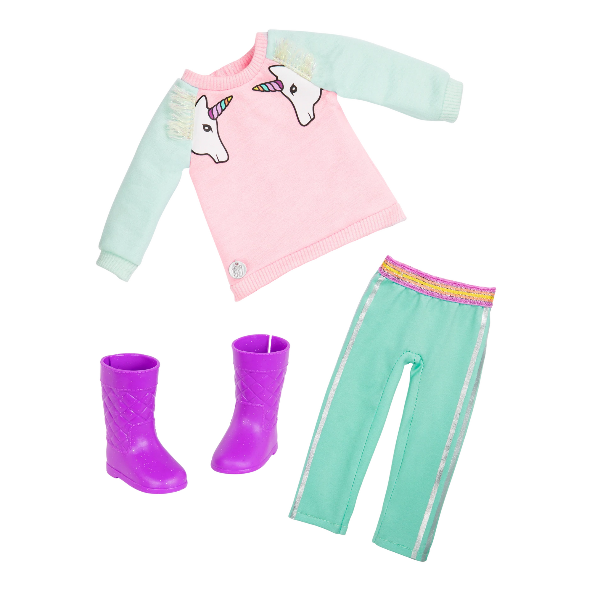 Outfit unicornio Glitter Girls