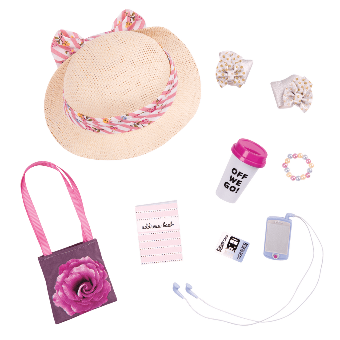 Set de accesorios fashion Glitter Girls