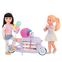 Moto scooter donuts Glitter Girls