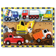 Rompecabezas de encaje chunky 6 piezas construcción