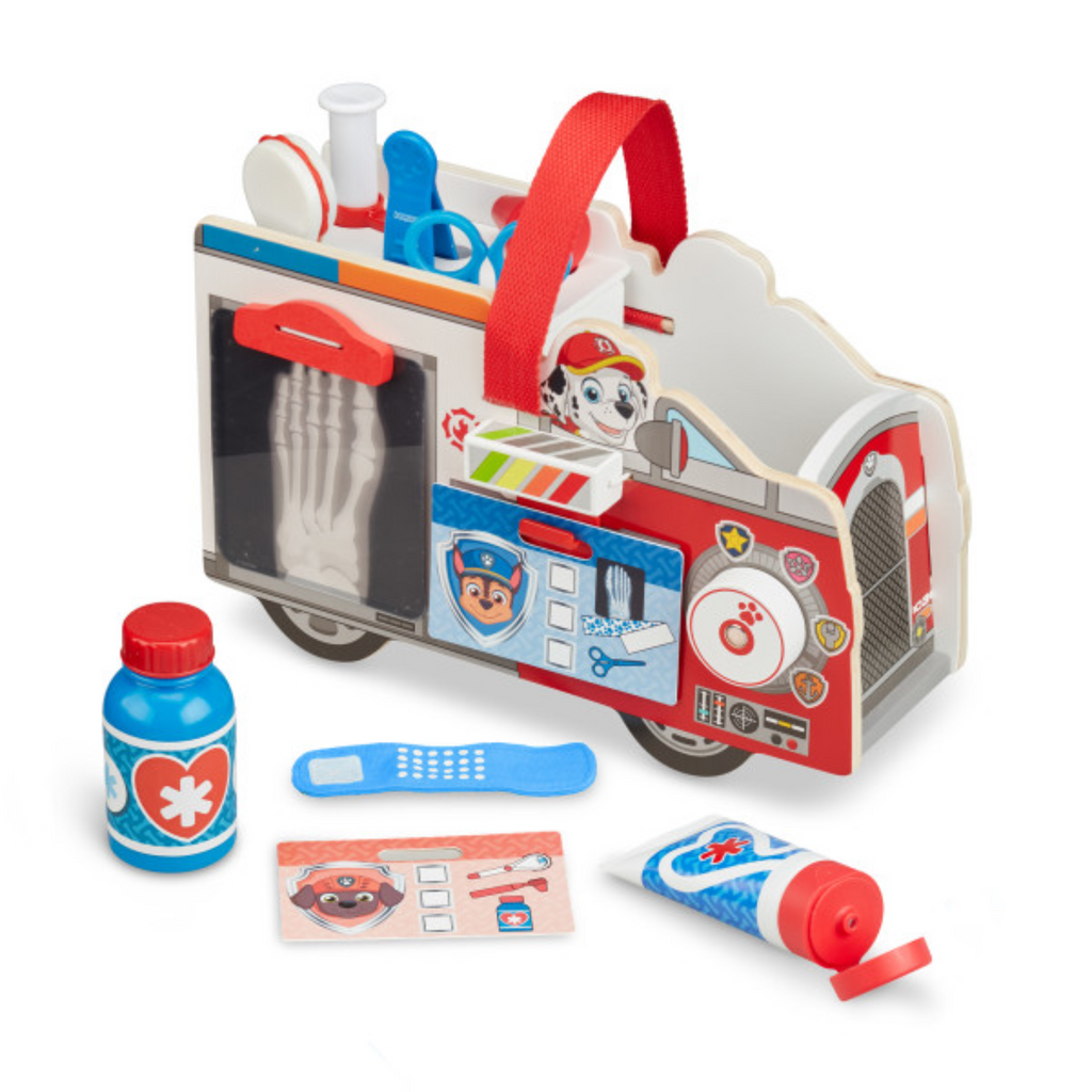 Carro de rescate de Marshall Paw Patrol - carambaperu