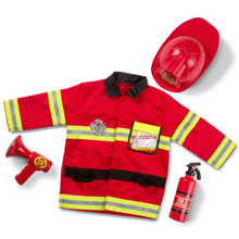 Disfraz bombero con accesorios talla estándar (3-6 años)