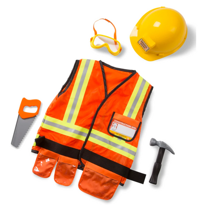 Disfraz constructor con accesorios talla estándar (3-6 años)