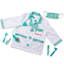 Disfraz doctor con accesorios talla estándar (3-6 años)