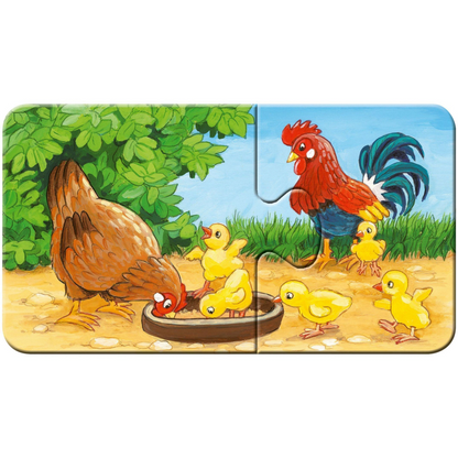 Rompecabezas Mi Primer Puzzle 9x2 piezas Animales de la granja