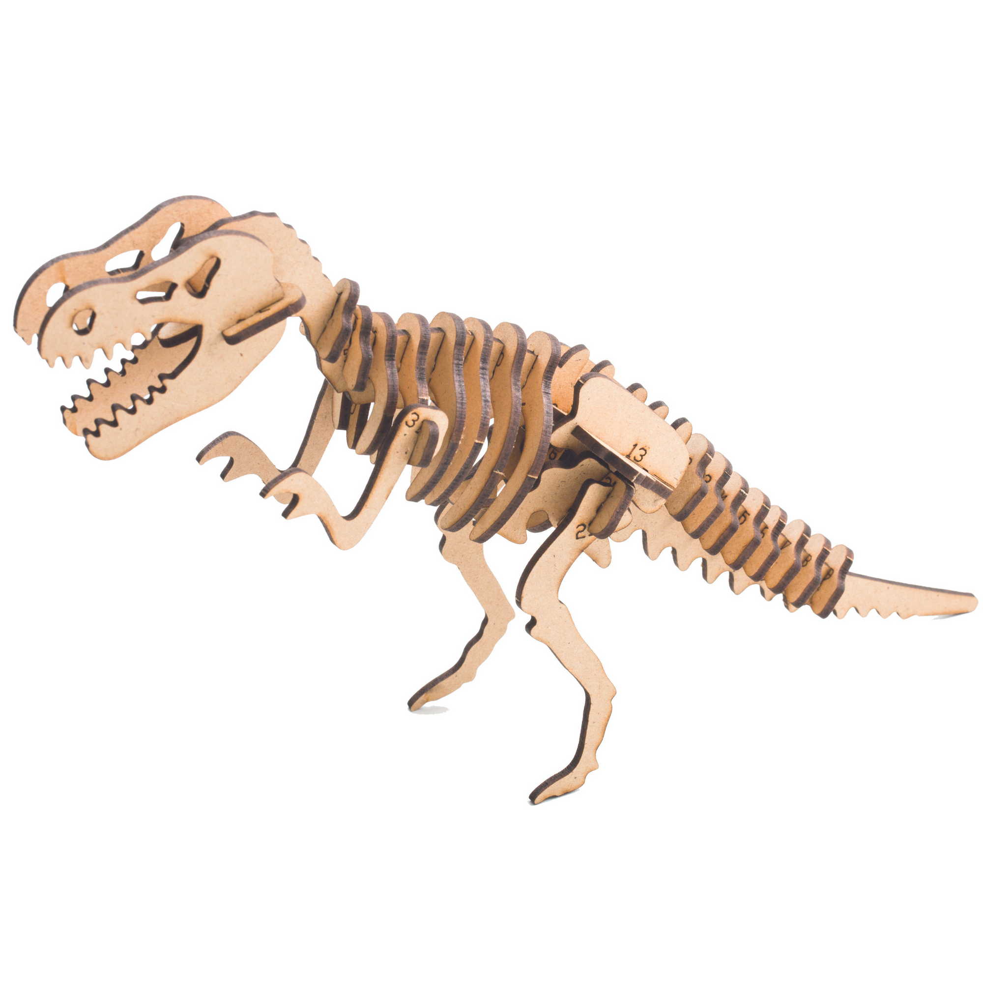 Dinosaurio T-Rex para armar y decorar con plastilina DYO